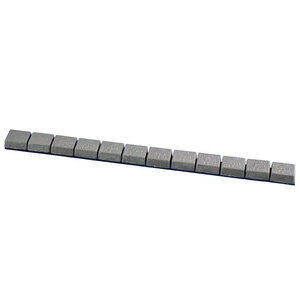 Kit pesi adesivi cerchio 12x5gr grigio opaco