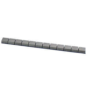 Kit pesi adesivi cerchio 12x5gr grigio opaco