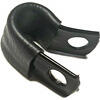 P-clip 10mm plastique noir