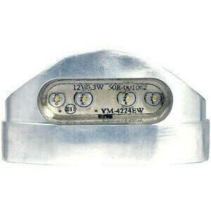 Luce targa led Hydro cromo