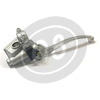 Pompa freno anteriore 22mm Honda Replica 14mm serbatoio integrato angolato grigio - Foto 4