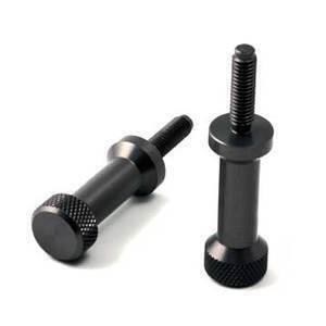 Coppia viti fissaggio sella 32mm nero