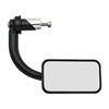 Specchietto retrovisore bar-end Biltwell Rectangle 22mm nero