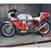 Réservoir Moto Guzzi Serie Grossa long fibre de verre - Photos 5