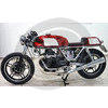 Serbatoio benzina per Moto Guzzi Serie Grossa Norton Manx Replica vetroresina - Foto 5