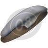 Guardabarros delantero 18''x120mm fibra de vidrio completo - Fotos 2