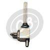 Rubinetto benzina M10x1 uscita bassa 6mm ottone - Foto 2