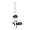 Rubinetto benzina M12x1.5 uscita laterale 8mm destro alluminio