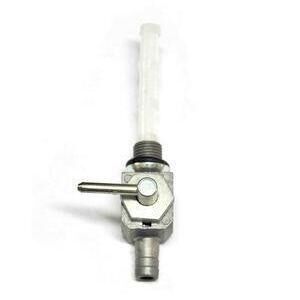 Fuel cock M12x1.5 low connection 8mm alloy