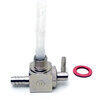 Rubinetto benzina M12x1.5 uscita interna 8mm alluminio CNC