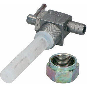 Rubinetto benzina M16x1 uscita interna 8mm alluminio