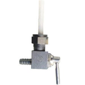Rubinetto benzina M16x1 uscita interna 8mm alluminio CNC