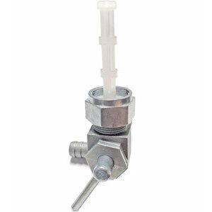 Rubinetto benzina M16x1 uscita laterale destro 8mm alluminio