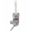 Rubinetto benzina M16x1 uscita laterale destro 8mm alluminio
