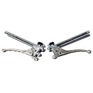 Clip-on 22mm Racing with levers 2 brake cables