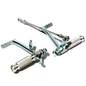Coppia pedane arretrate per Ducati 350 Mark 3