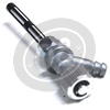 Rubinetto benzina M12x1 uscita laterale inclinata 8mm alluminio - Foto 2