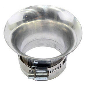 Cornetto aspirazione 40x40mm a fascetta