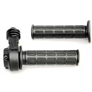 Comando gas 22mm bicavo Tommaselli Daytona nero