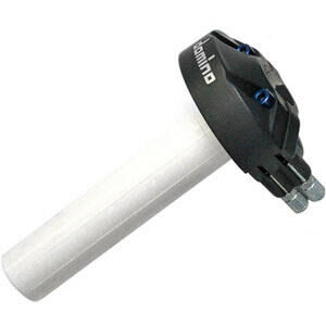 Comando gas 22mm bicavo Tommaselli GP nero
