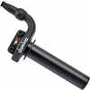 Throttle 22mm double-cable desmo Tommaselli KRE black