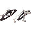 Kit pedane arretrate per Moto Morini 350 K2 Tarozzi alluminio fissi