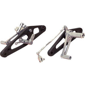 Kit pedane arretrate per Honda CBX 750 F Tarozzi alluminio fissi