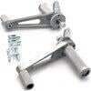 Universal rearset kit Tarozzi fixed alloy footpegs