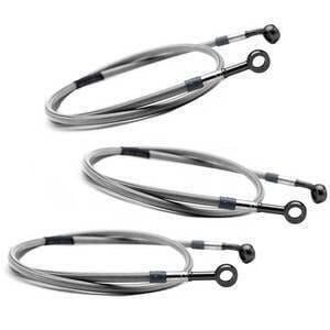 Kit tubi freno aeronautici per Kawasaki Z 550 F TRW-Lucas anteriore