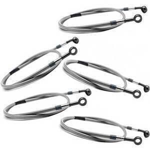 Kit tubi freno aeronautici per Suzuki GSX 750 ES TRW-Lucas anteriore