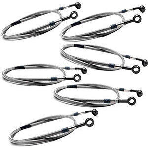 Kit tubi freno aeronautici per Yamaha FJ 1200 ABS TRW-Lucas anteriore