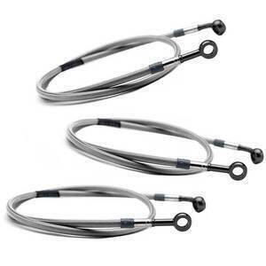Kit tubi freno aeronautici per Ducati 900 Super Sport \'90 TRW-Lucas anteriore