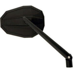 Specchietto retrovisore reversibile Straight nero