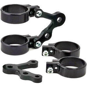 Supporto faro laterale LSL Cafe Racer extra corto nero coppia