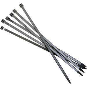 Fascette plastica 230mm apribili set 6pz