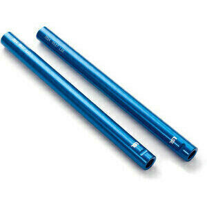 Tubi impugnatura semi manubri 22mm LSL blu coppia