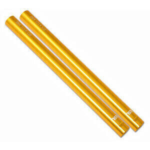 Tubi impugnatura semi manubri 22mm LSL oro coppia