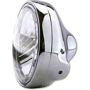 Faro anteriore 7\'\' Lucas alogeno lente liscia cromo