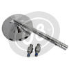 Specchietto retrovisore reversibile Highsider Montana cromo - Foto 2