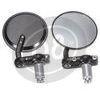 Specchietto retrovisore bar-end Cafe Racer nero coppia - Foto 3