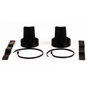 Protezione stelo forcella nero coppia