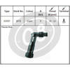 Spark plug NGK XD05F 102° 12mm long black - Pictures 3