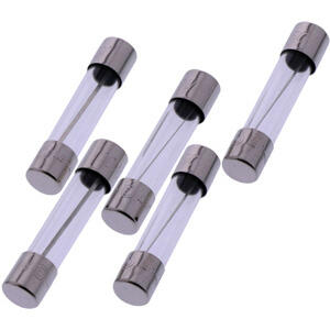Glass fuse 30mm set 5pc