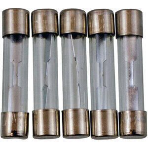 Fusibile vetro 30mm 10A set 5pz