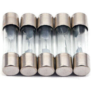 Fusible de vidrio 25mm set 5pc