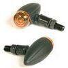 Coppia frecce alogene Bullet Groove micro nero