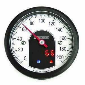 Contachilometri elettronico Motogadget Motoscope Tiny nero