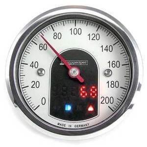 Contachilometri elettronico Motogadget Motoscope Tiny lucido