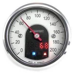 Contachilometri elettronico Motogadget Motoscope Tiny lucido
