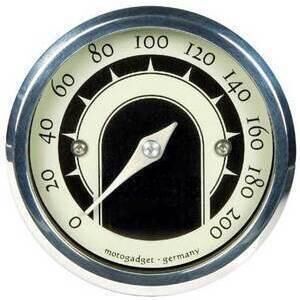 Contachilometri elettronico Motogadget Motoscope Tiny Speedster lucido